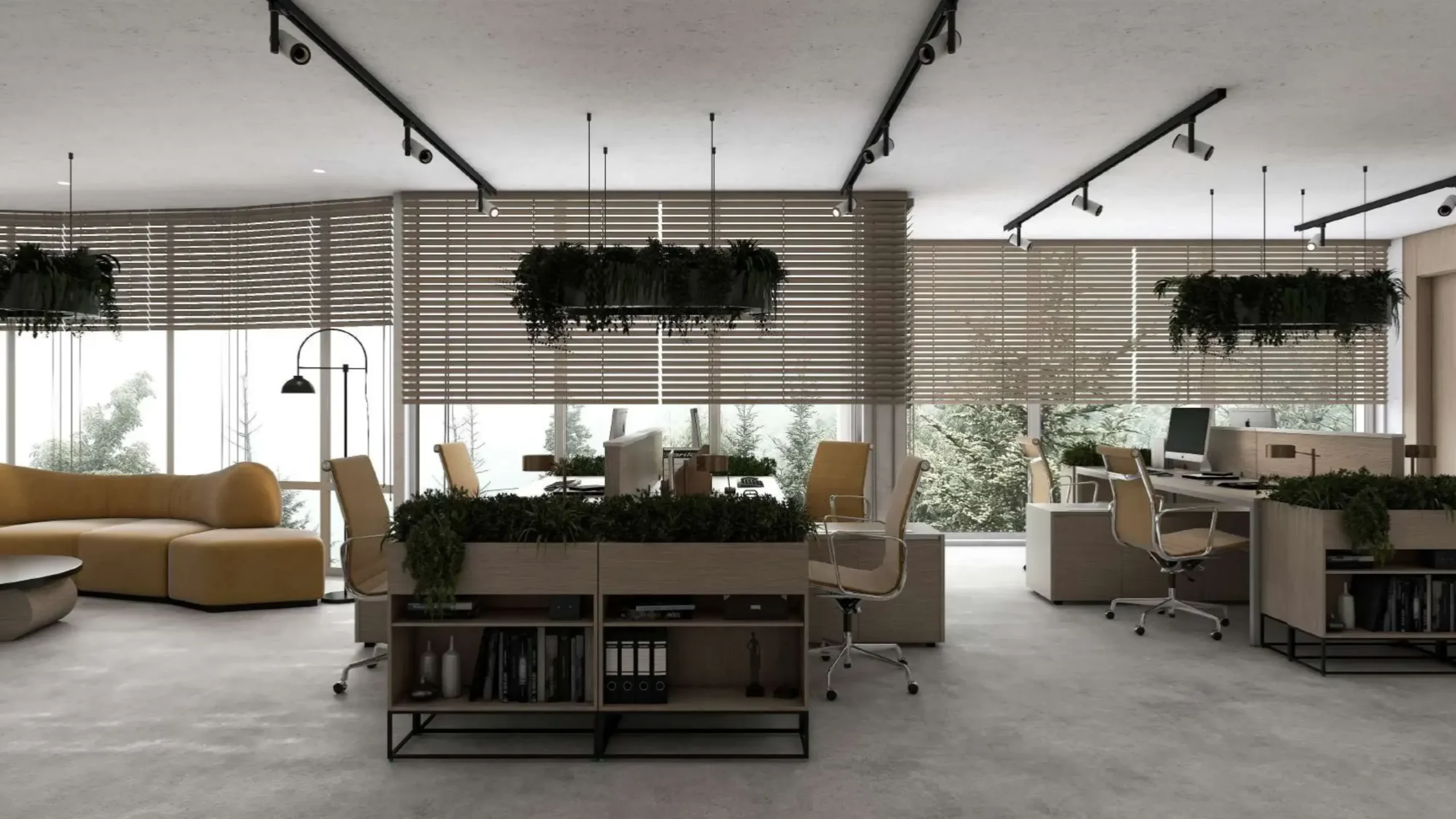 تصميم مجمع المكاتب الإدارية